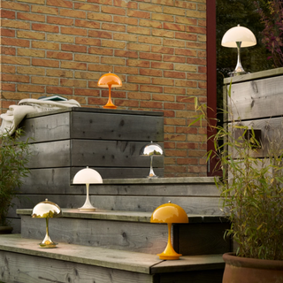 Panthella 160 Portable Table Lamp Metal V3