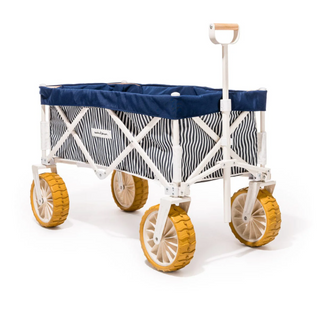 Beach Cart - Laurens Navy Stripe