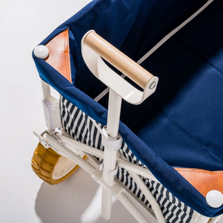 Beach Cart - Laurens Navy Stripe