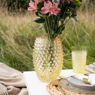 Hobnail Egg Vase