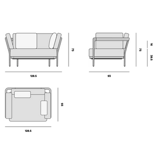 Flows 1 Seater Armchair