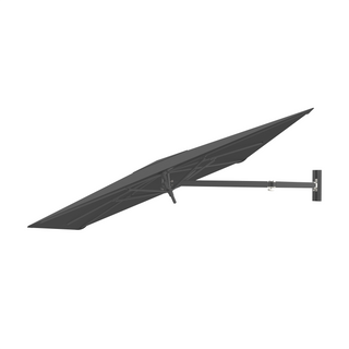 Wall-mounted Paraflex UX Black 230 Square Umbrella