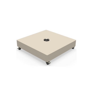 Spectra 300 Limestone/Almond Umbrella + Mobile Base