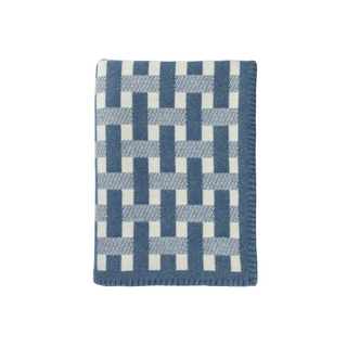 Basketweave Merino & Cashmere Throw 140x190