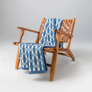 Basketweave Merino & Cashmere Throw 140x190