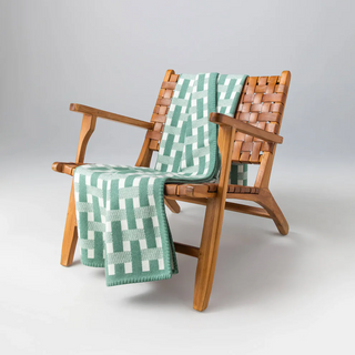 Basketweave Merino & Cashmere Throw 140x190