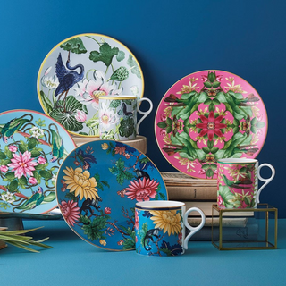 Sapphire Garden Plate