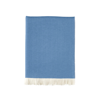 Herringbone Merino Throw 140x190