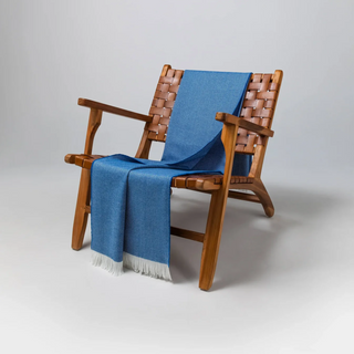 Herringbone Merino Throw 140x190