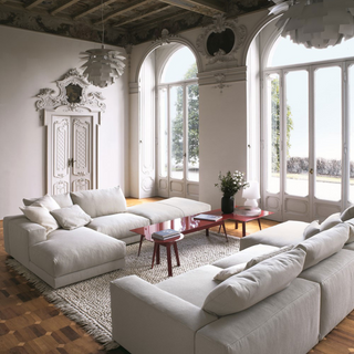 Hills 3-Seater Sofa with Chaise Longue