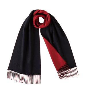 
                  
                    Load image into Gallery viewer, Contrast Reversible Cashmere Scarf
                  
                