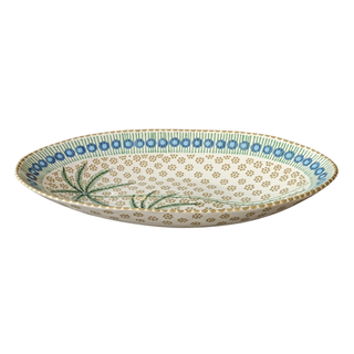 Handpainted Oval Salad Bowl