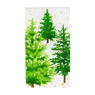 White Christmas Guest Towel Napkin