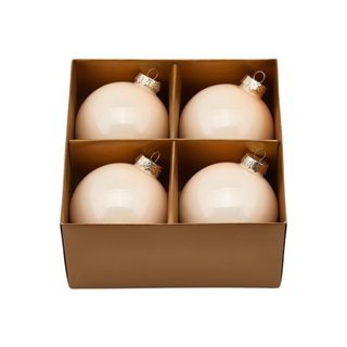 Plain Bauble Set (4/9 pieces)