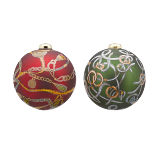 Bridle Pattern Bauble