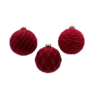 Red Velvet Bauble