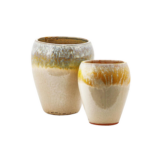 Ceramic Pots Ochre