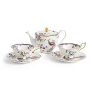 Fortune Teapot & Teacups (5 piece set) (WL)