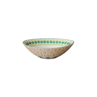 Handpainted Oval Pasta Bowl