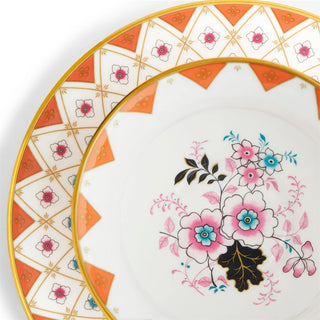 Peony Diamond Teacup & Saucer