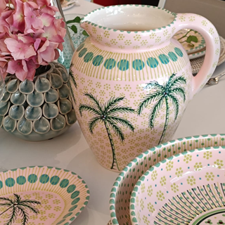 Handpainted Water Jug