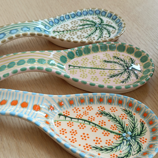 Handpainted Spoon Rest