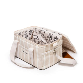 Premium Cooler Bag - Monaco Natural Stripe
