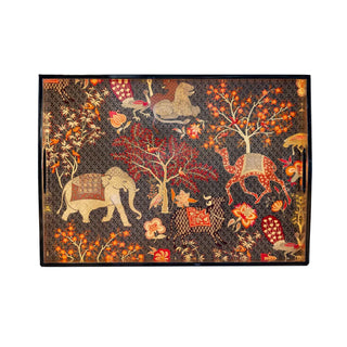 Le Jardin de Mysor Large Lacquer Tray