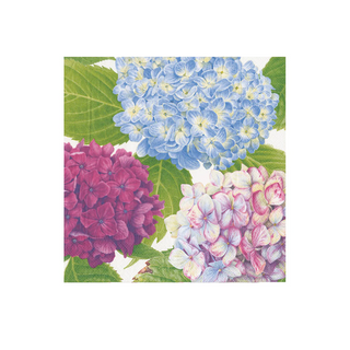 Blue Hydrangea Garden Luncheon Napkins