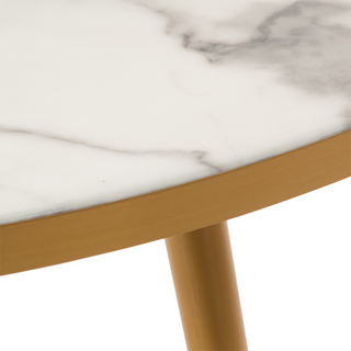 Marble Look Coffee Table