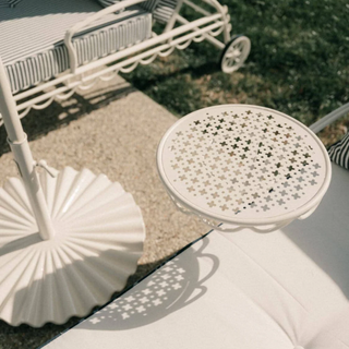 Al Fresco Sun Lounger - Antique White