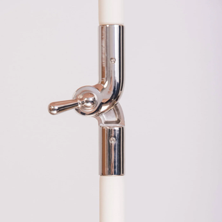 Beach Club Umbrella - Rivie Pink + Clamshell Base