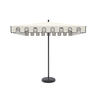 Nata UX Roman Canvas 230 Umbrella + Concrete Base