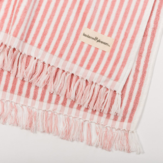 Beach Towel - Laurens Pink Stripe