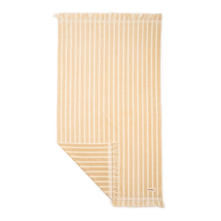 Beach Towel - Monaco Natural Stripe