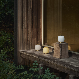 VL 45 Radiohus Portable Table Lamp Brass/Yellow