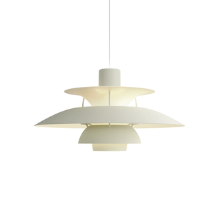 PH 5 Pendant Lamp Monochrome Pale Pewter