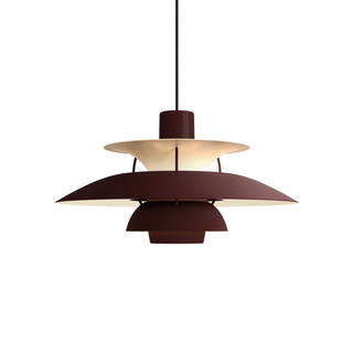 PH 5 Pendant Lamp Monochrome Burgundy