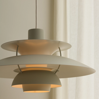 PH 5 Pendant Lamp Monochrome Pale Pewter