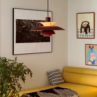 PH 5 Pendant Lamp Monochrome Burgundy