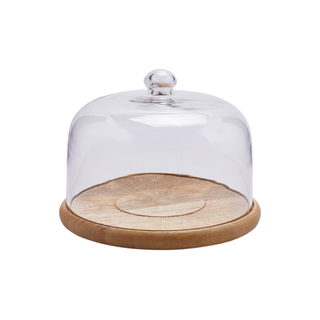 Wooden Base Cake Stand