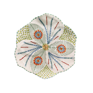 Tulip Dinner Set Mandarin + Jade (for 6)