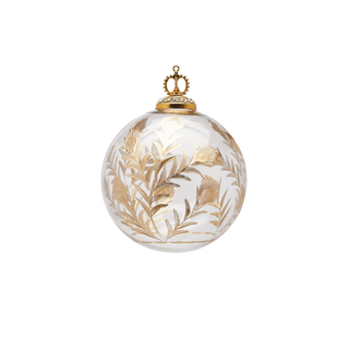 Gold Floral Bauble