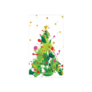 Splatter Tree Guest Towel Paper Napkins