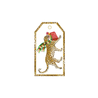 Leopards in Snow Gift Tags (pack of 4)