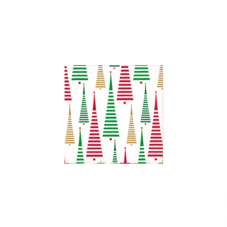 Tree Boxed Cocktail Paper Napkins