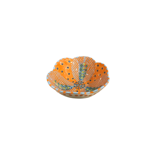 Handpainted Tulip Bowl Small Mandarin