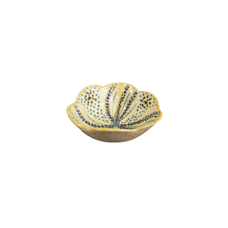 Handpainted Tulip Bowl Small Saffron