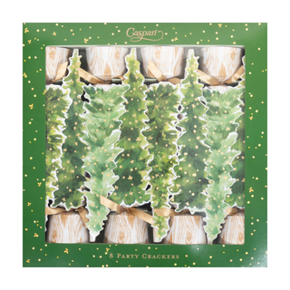 White Christmas Cone Crackers (pack of 8)