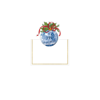 Blue And White Ornament Place Cards (pack of 8)